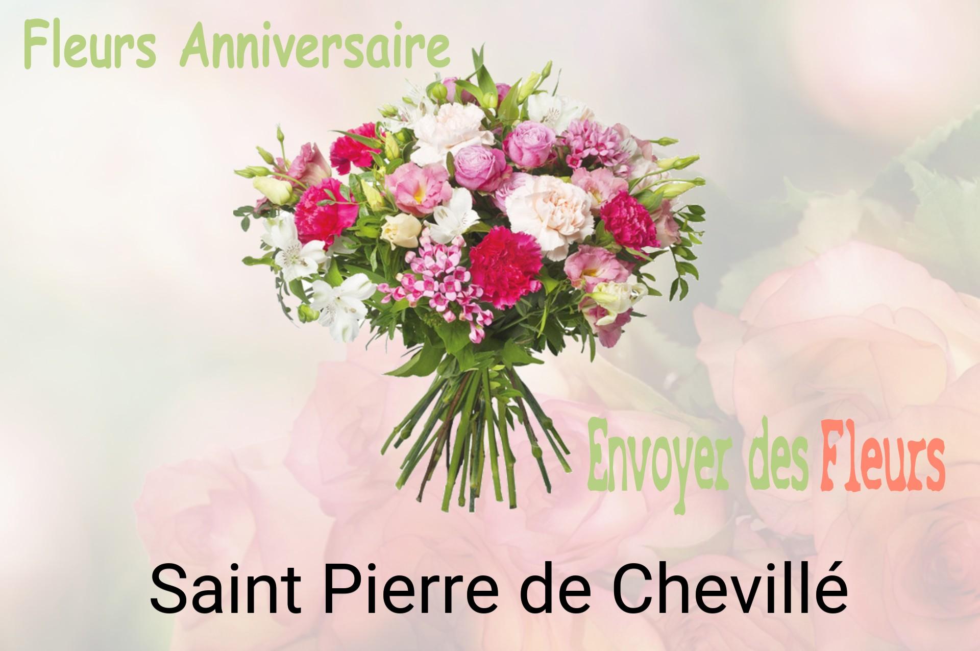 Bouquet de fleurs d’anniversaire livré à Saint-Pierre-de-Chevillé